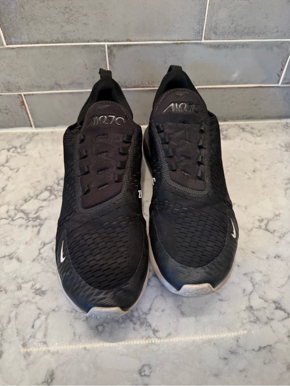 Nike Black and White Men's Sneaker (Size US 13)